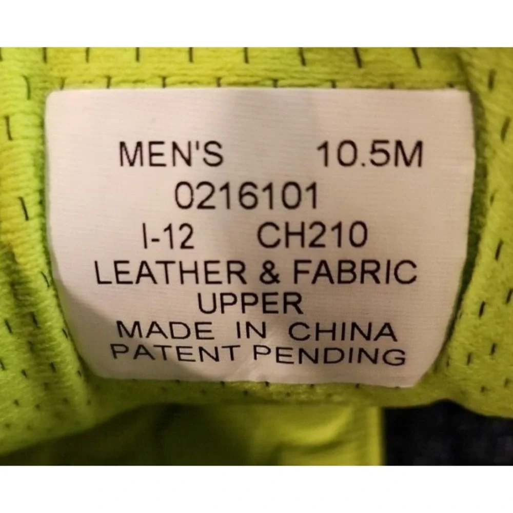 Sperry‎ Top-Sider Mens Water Shoes Navy Blue Lime Green Mesh Sneakers Boating